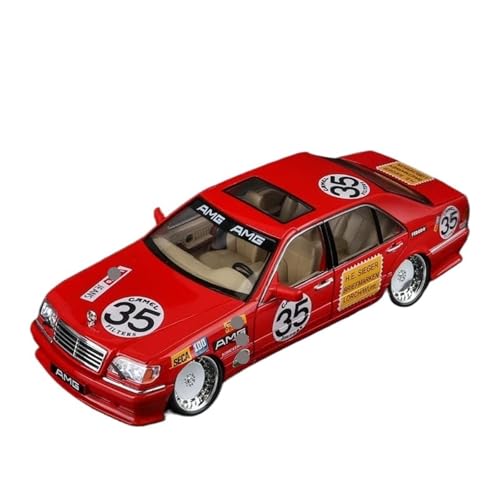 Druckguss 1:32 1:24 for Mercedes-Benz S/G Alle Serien Luxuslimousine SUV Legierung Automodell Sound Und Licht Miniaturfahrzeug Modellserie(1:24 Porco Rosso Red) von EXYFRUX