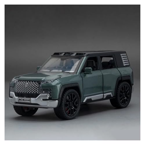 Druckguss 1:32 for BYD U8 New Energy SUV Legierung Automodell Simulation Vollständig Geöffnete Tür Ton Und Licht Miniaturfahrzeugmodell(Green) von EXYFRUX
