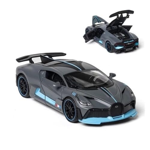 Druckguss 1:32 for Bugatti Divo Supercar Simulation Legierung Automodell Vollständig Geöffnete Tür Pullback Fahrzeugmodell Sammlung Ornamente(Black) von EXYFRUX