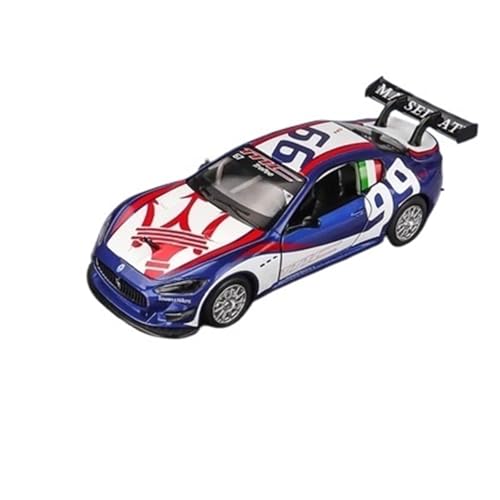 Druckguss 1:32 for Maserati Gran Turismo MC Trofeo Simulation Legierung Automodell Vollständig Geöffnete Tür Pullback Fahrzeugmodell Sammlung Ornamente(Blue) von EXYFRUX