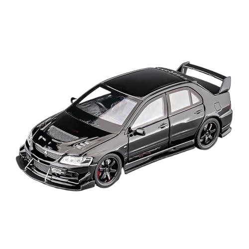 Druckguss 1:32 for Mitsubishi EVO 3th Legierung Auto Modell Simulation Sound Und Licht Miniatur Fahrzeug Modell Ornamente Sammlung Serie(Black) von EXYFRUX