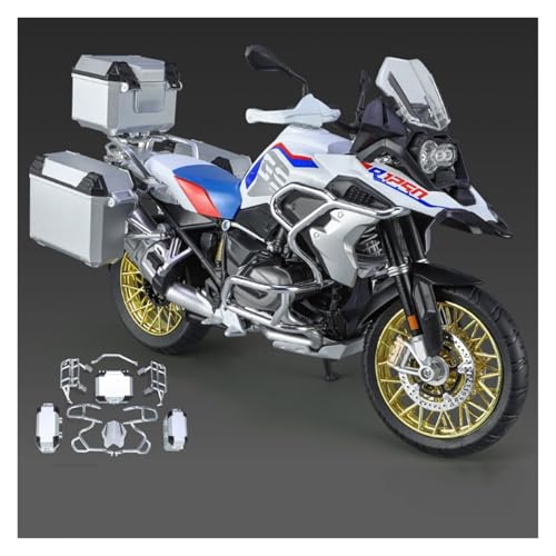 Druckguss 1:9 for BMW R1250GS Travel Edition RRS1000 Simulation Automodell Sound- Und Lichtfahrzeugmodell Dekorative Sammlung(R1250 Touring) von EXYFRUX