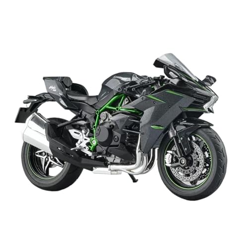 Druckguss 1:9 for Kawasaki H2R H2 Legierung Motorrad Modell Simulation Sound Und Licht Motorrad Modell Sammlung Ornamente(H2) von EXYFRUX