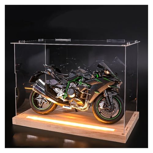 Druckguss 1:9 for Kawasaki H2R H2 Legierung Motorrad Modell Simulation Sound Und Licht Motorrad Modell Sammlung Ornamente(H2 with Display Box) von EXYFRUX