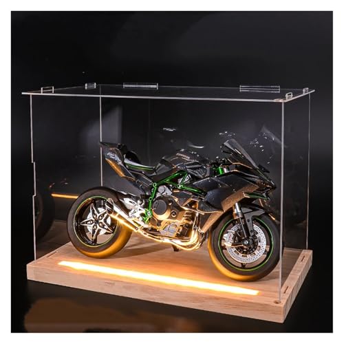 Druckguss 1:9 for Kawasaki H2R H2 Legierung Motorrad Modell Simulation Sound Und Licht Motorrad Modell Sammlung Ornamente(H2R with Display Box) von EXYFRUX