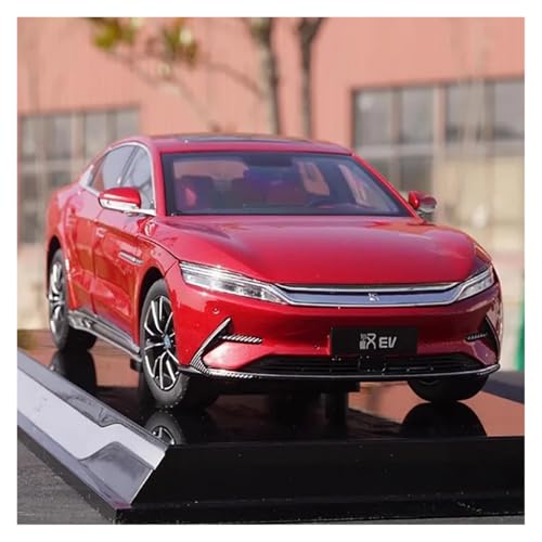 Druckguss Diecast 1:18 for BYD Han EV Neue Energie Legierung Auto Modell Sammlerstücke Statisch Fertig Fahrzeug Modell Ornamente von EXYFRUX