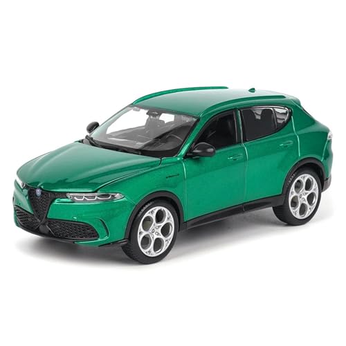 Druckguss Simulation 1:24 for Alfa Romeo Tonale SUV Automodell Aus Druckgusslegierung, Statisches Maßstabmodell, Exquisite Collection Präsentiert(Tonale Green) von EXYFRUX