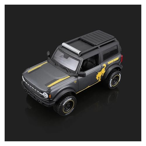 Druckguss Simulation 1:24 for Ford Bronco Badlands 2021 Druckgusslegierung Automodell Statisches Maßstabmodell Exquisite Collection Präsentiert(A) von EXYFRUX