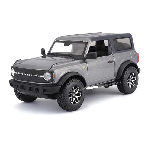Druckguss Simulation 1:24 for Ford Bronco Badlands 2021 Druckgusslegierung Automodell Statisches Maßstabmodell Exquisite Collection Präsentiert(B) von EXYFRUX