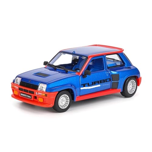 Druckguss Simulation 1:24 for Renault 5 Turbo Megana Automodell Aus Druckgusslegierung, Statisches Maßstabmodell, Exquisite Collection Präsentiert(Renault 5 Turbo) von EXYFRUX