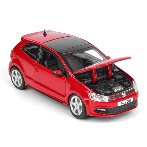 Druckguss Simulation 1:24 for VW Polo GTI Mark 5 1979 Automodell Aus Druckgusslegierung, Statisches Maßstabmodell, Exquisite Collection Präsentiert von EXYFRUX