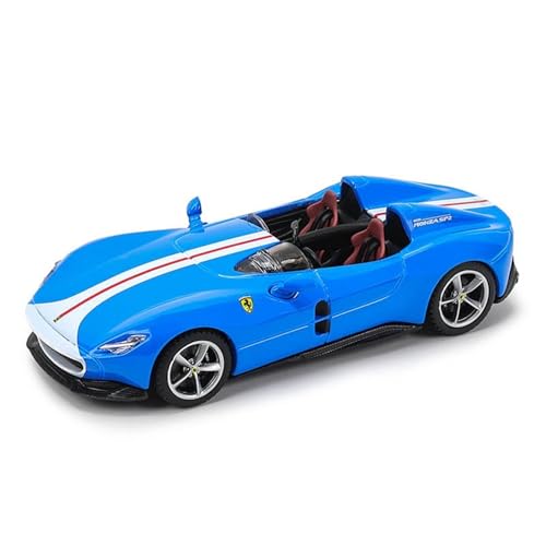 Druckguss Simulation 1:43 for Ferrari-Serie SP3 SP2 FXXK Rennmodell Automodell Aus Druckgusslegierung, Statisches Maßstabmodell, Exquisite Sammlung(SP2) von EXYFRUX