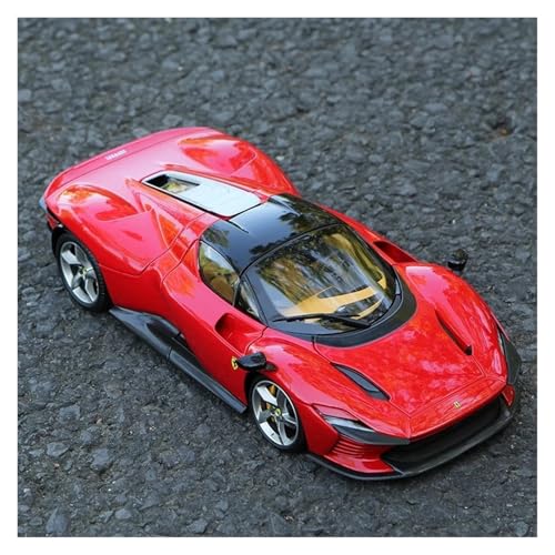 EXYFRUX 1:18 for Ferrari Daytona SP3 Flaggschiff-Sportwagen Premium-Geschenkbox-Version Statische Legierung Automodell Fahrzeugmodellsammlung von EXYFRUX