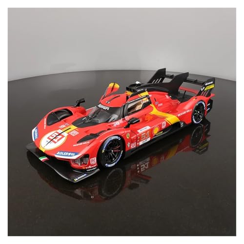 EXYFRUX 1:24 for Ferrari 499P 51# 24h Le Mans Rallye-Champion Fahrzeug Legierung Automodell Statische Miniatur Fahrzeugmodell Ornamente von EXYFRUX
