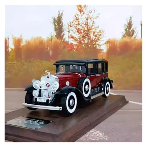 EXYFRUX Druckguss 1/18 for Cadillac 1930 Retro Classic 452A V16 Serie Simulation Vollständig Offene Miniatur Legierung Fahrzeug Modell Dekoration von EXYFRUX