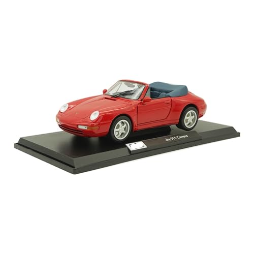 EXYFRUX Druckguss 1:18 for Porsche 911 Carrere Legierung Cabriolet Automodell Sammlerstücke Miniatur Fahrzeugmodell Dekorative Sammlung von EXYFRUX