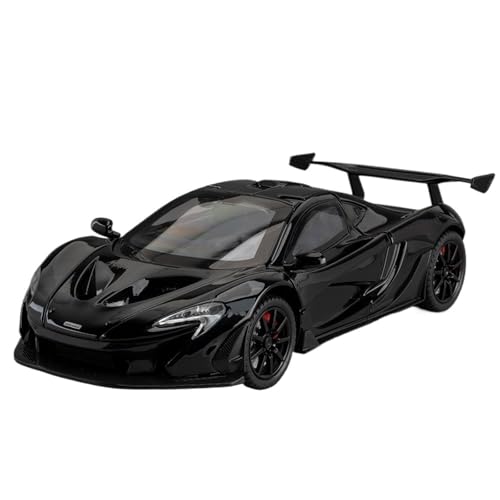 EXYFRUX Druckguss 1:24 for McLaren P1 720S Klassische Supercar-Simulation Sound Und Licht Pullback-Legierung Automodell Miniatur-Fahrzeugmodell(P1 Black) von EXYFRUX