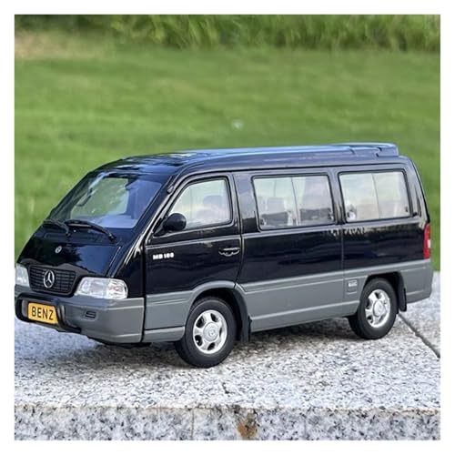 EXYFRUX Druckguss 1:24 for Mercedes-Benz MB100 Kleine Business Legierung Auto Modell Sammlerstücke Miniatur Fahrzeug Modell Dekorative(Golden) von EXYFRUX