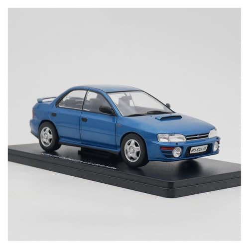 EXYFRUX Druckguss 1:24 for Subaru Impreza GT 4WD 1996 Simulation Legierung Auto Modell Voll Geschlossene Miniatur Fahrzeug Modell Dekorative Sammlung von EXYFRUX