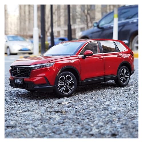 Fahrzeuge aus Druckgusslegierung 1:18 for Honda Klassische CR-V SUV Legierung Druckguss Auto Modell Statische Simulation Fahrzeug Modell Sammeln Hobby Geben Sammlerautos(Red) von EXYFRUX