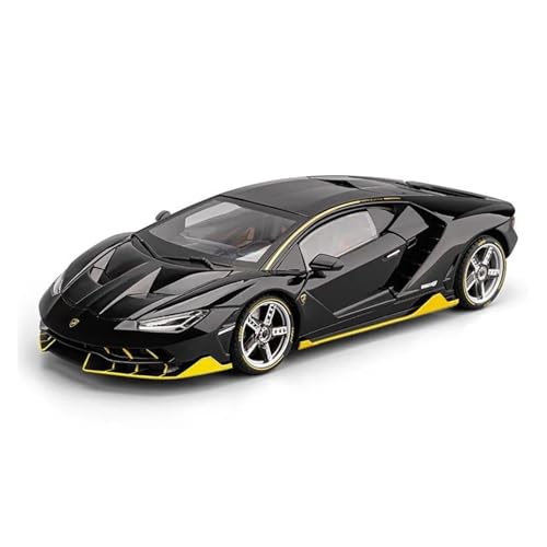 Fahrzeuge aus Druckgusslegierung 1:18 for Lamborghini LP770-4 Supersportwagen Legierung Simulation Automodell Statisches Fahrzeugmodell Sammeln Hobby Geben Sammlerautos(Black) von EXYFRUX