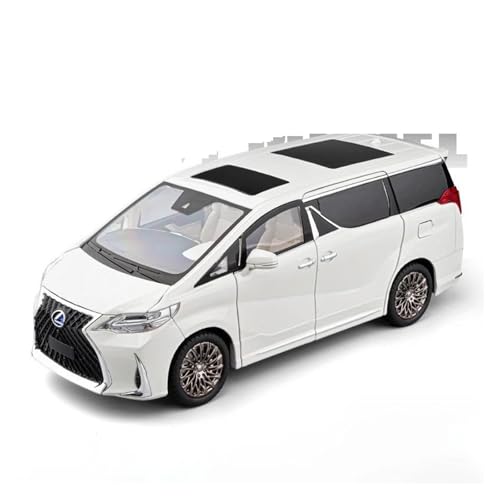Fahrzeuge aus Druckgusslegierung 1:18 for Lexus LM300 MPV Legierung Druckguss Auto Modell Statische Simulation Fahrzeug Modell Sammeln Hobby Geben Sammlerautos(White) von EXYFRUX