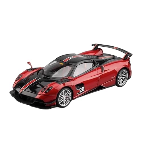 Fahrzeuge aus Druckgusslegierung 1:18 for Pagani Huayra BC Supercar Legierung Druckguss Auto Modell Statische Simulation Fahrzeug Modell Sammeln Hobby Geben Sammlerautos(Red) von EXYFRUX