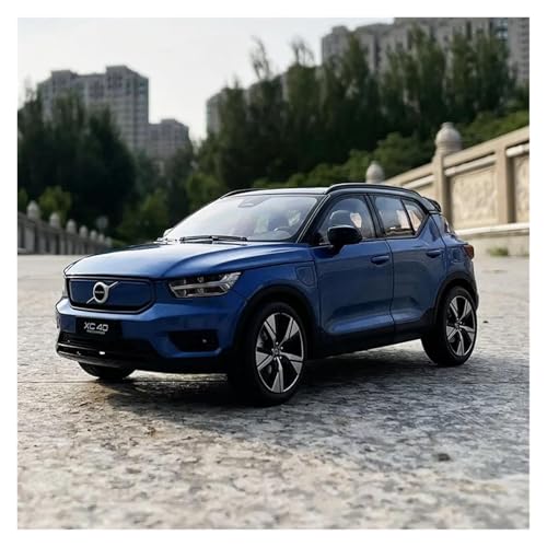 Fahrzeuge aus Druckgusslegierung 1:18 for Volvo XC40 Classic SUV Legierung Druckguss Automodell Statische Simulation Fahrzeugmodell Sammeln Hobby Geben Sammlerautos(Blue) von EXYFRUX
