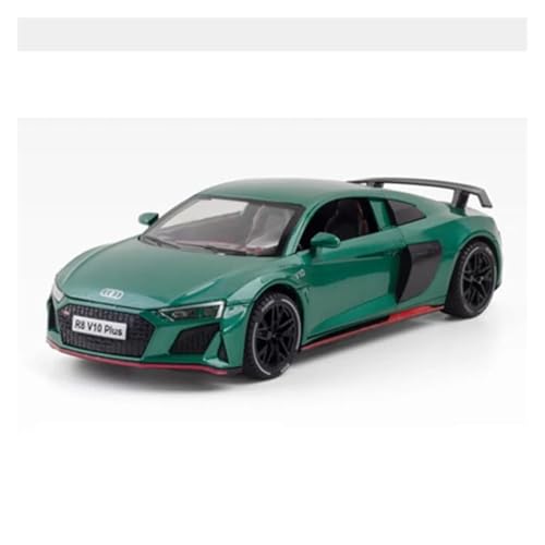 Fahrzeuge aus Druckgusslegierung 1:24 for Audi R8 V10 Plus Legierung Auto Modell Statische Simulation Fahrzeug Modell Sammeln Exponate Hobby Geben Sammlerautos(Green2) von EXYFRUX