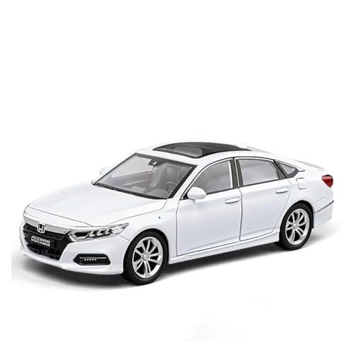 Fahrzeuge aus Druckgusslegierung 1:24 for Honda Accord Legierung Auto Modell Statische Simulation Fahrzeug Modell Sammeln Exponate Hobby Geben Sammlerautos(White) von EXYFRUX