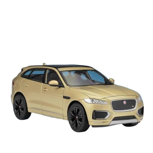 Fahrzeuge aus Druckgusslegierung 1:24 for Jaguar F-Pace SUV Legierung Automodell Statische Simulation Fahrzeugmodell Sammeln Exponate Hobby Geben Sammlerautos(Metallic) von EXYFRUX