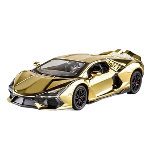 Fahrzeuge aus Druckgusslegierung 1:24 for Lamborghini Revuelto Legierung Auto Modell Statische Simulation Fahrzeug Modell Sammeln Exponate Hobby Geben Sammlerautos(Yellow) von EXYFRUX