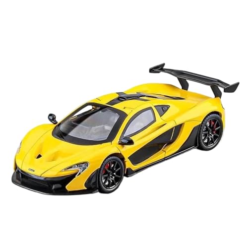Fahrzeuge aus Druckgusslegierung 1:24 for McLaren P1 GTR Legierung Auto Modell Statische Simulation Fahrzeug Modell Sammeln Exponate Hobby Geben Sammlerautos(Yellow) von EXYFRUX