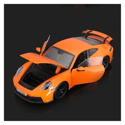 Fahrzeuge aus Druckgusslegierung 1:24 for Porsche 911 GT3 RS Legierung Auto Modell Statische Simulation Fahrzeug Modell Sammeln Exponate Hobby Geben Sammlerautos(Orange) von EXYFRUX