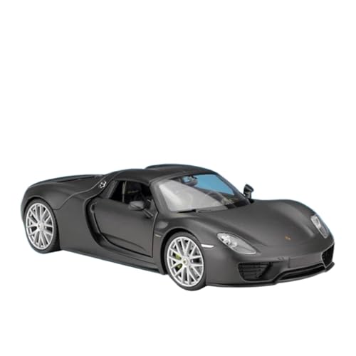Fahrzeuge aus Druckgusslegierung 1:24 for Porsche 918 Sportwagen Legierung Automodell Statische Simulation Fahrzeugmodell Sammeln Exponate Hobby Geben Sammlerautos(Black) von EXYFRUX