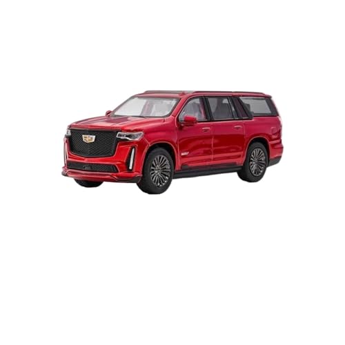 Fahrzeuge aus Druckgusslegierung 1:64 for Cadillac Escalade Classic Full Size SUV Legierung Simulation Automodell Statisches Fahrzeugmodell Hobby Geben Sammlerautos(Red) von EXYFRUX
