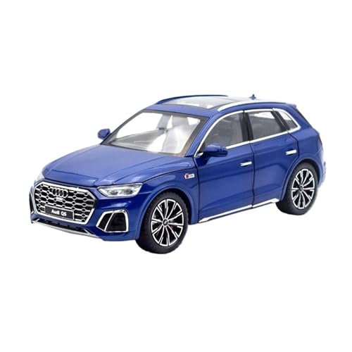 Fertiges Modellauto 1/24 for Audi Classic Q5 SUV Diecast Legierung Automodell Miniatur Simulation Fahrzeugmodell Dekorative Sammlung(Blue) von EXYFRUX