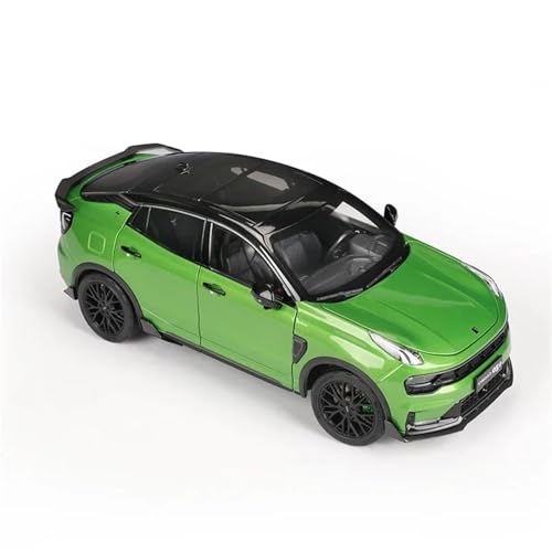 Fertiges Modellauto 1:18 for Lynk & Co 03+ SUV Legierung Auto Modell Statische Miniatur Fahrzeug Modell Dekoration Sammlung(Green) von EXYFRUX