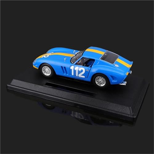 Fertiges Modellauto 1:24 for Ferrari 250 Rally Edition GTO Sportwagen Legierung Automodell Statische Miniaturfahrzeugmodell Dekorationssammlung von EXYFRUX
