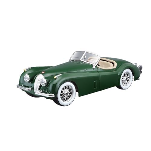 Fertiges Modellauto 1:24 for Jaguar 1951 XK120 Retro Sport Auto Legierung Auto Modell Statische Miniatur Fahrzeug Modell Dekoration Sammlung(Green) von EXYFRUX