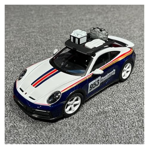 Fertiges Modellauto 1:24 for Porsche 911 WRC Legierung Auto Modell Statische Simulation Miniatur Fahrzeug Modell Dekoration Sammlung von EXYFRUX