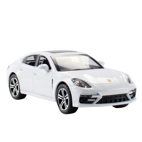 Fertiges Modellauto 1:32 for Porsche Panamera Diecast Legierung Auto Modell Miniatur Simulation Fahrzeug Modell Dekorative Ornamente(White) von EXYFRUX