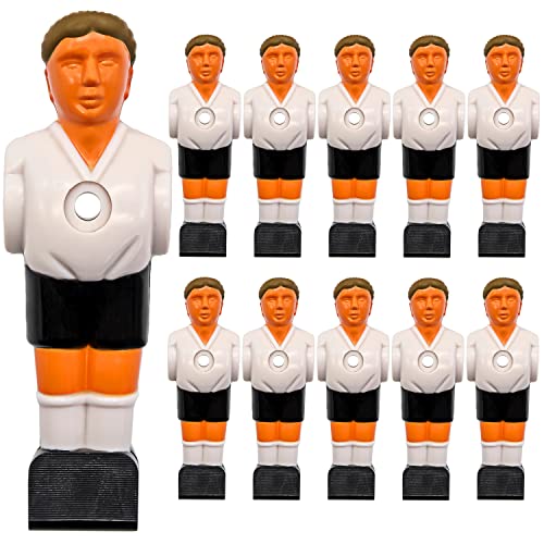EYEPOWER 11 Tischkicker Figuren 13mm - Deutschland Schwarz Weiß - Tisch Fussball Kicker Figuren - Tisch Fussballspiel Zubehör Fußball Kickertisch Ersatzteile Tischfussball Figuren Kicker Tisch EYEPOWER 11 Tischkicker Figuren 13mm - Deutschland Schwarz Weiß - Tisch Fussball Kicker Figuren - Tisch Fussballspiel Zubehör Fußball Kickertisch Ersatzteile Tischfussball Figuren Kicker Tisch von EYEPOWER