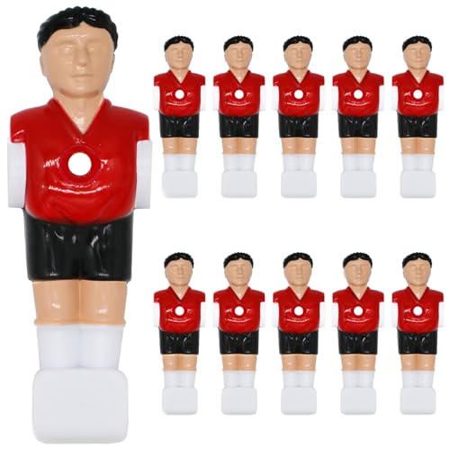 eyepower 11 Tischkicker Figuren 16mm - Türkei Trikot Rot Schwarz - Tisch Fussball Kicker Figuren - Tisch Fussballspiel Zubehör Fußball Kickertisch Ersatzteile Tischfussball Figuren Kicker Tisch eyepower 11 Tischkicker Figuren 16mm - Türkei Trikot Rot Schwarz - Tisch Fussball Kicker Figuren - Tisch Fussballspiel Zubehör Fußball Kickertisch Ersatzteile Tischfussball Figuren Kicker Tisch von EYEPOWER