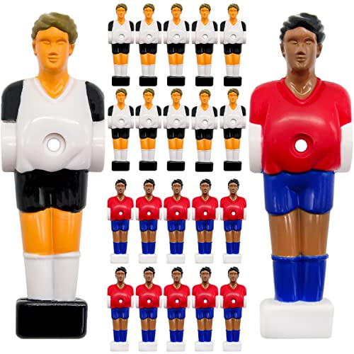 eyepower 22 Tischkicker Figuren 13mm - Deutschland vs. Spanien - Tisch Fussball Kicker Figuren - Tisch Fussballspiel Zubehör Fußball Kickertisch Ersatzteile Tischfussball Figuren Kicker Tisch eyepower 22 Tischkicker Figuren 13mm - Deutschland vs. Spanien - Tisch Fussball Kicker Figuren - Tisch Fussballspiel Zubehör Fußball Kickertisch Ersatzteile Tischfussball Figuren Kicker Tisch von EYEPOWER