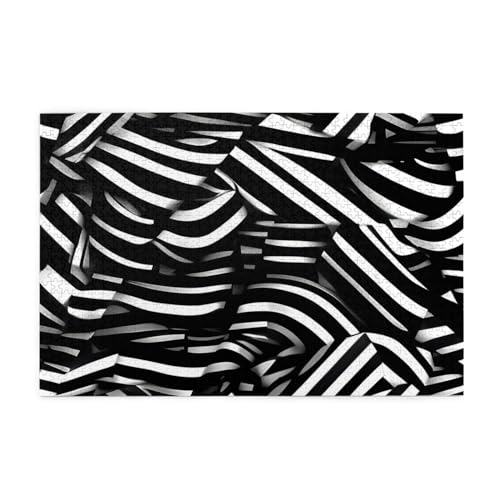 Black And White Lines Picture Jigsaw Puzzle, 1000 Piece Wooden Puzzle, Home Decoration,&* Unique Birthday Gift.Suitable For Teenagers And Adults von EYSHOPING