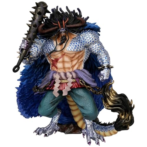EYSHOPING Anime Figure One Piece Four Emperors and One Hundred Beasts Kaido Anime Figure Scenes PVC Anime Character Models 33CM von EYSHOPING