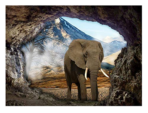 1000 Puzzles für Erwachsene, Afrika, Thailand, Elefant, Freizeit, Unterhaltung, Kinderspielzeug, Heimdekoration, Kunst, 50 x 70 cm von EZMLFA