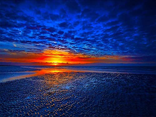 1000 Stück Puzzles, buntes Sonnenuntergang für Kinder und Erwachsene,Spiel, Lernspiel 26x38CM 1000 Stück Puzzles, buntes Sonnenuntergang für Kinder und Erwachsene,Spiel, Lernspiel 26x38CM von EZMLFA