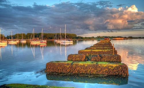 1000 Teile Puzzle Für Erwachsene |England Hayling Island Natur Fluss Yachthäfen Segelndiy Home Entertainment Spielzeug Für Erwachsene 50x70CM 1000 Teile Puzzle Für Erwachsene |England Hayling Island Natur Fluss Yachthäfen Segelndiy Home Entertainment Spielzeug Für Erwachsene 50x70CM von EZMLFA